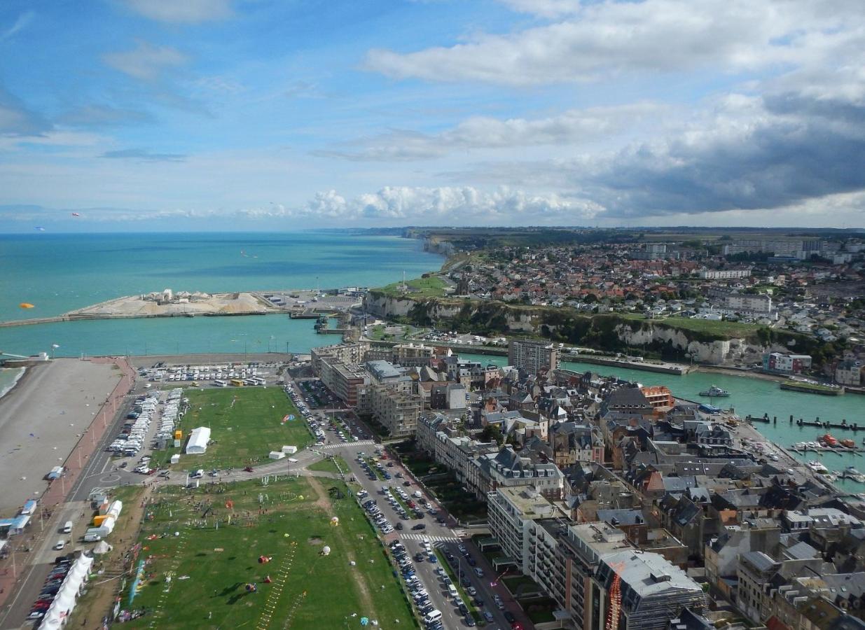 L'Entre Port & Mer - Vue Mer - Proxi Gare Plage & Quai - Hyper-Centre - Parking Gratuit 디에프 외부 사진